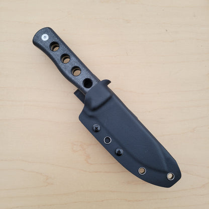 QSP Canary Fixed Blade - Black Micarta