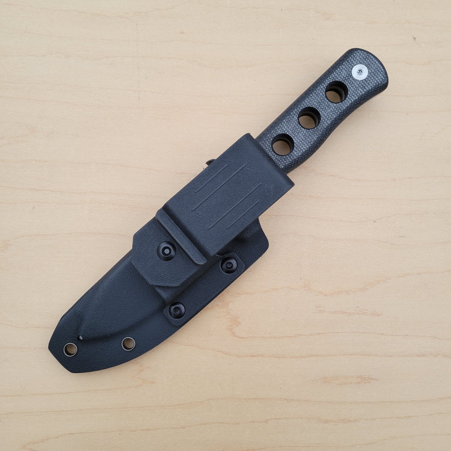 QSP Canary Fixed Blade - Black Micarta
