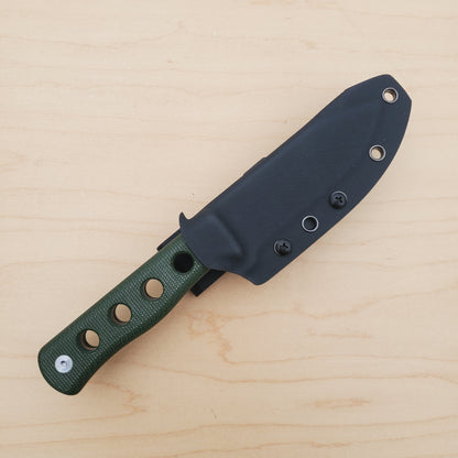 QSP Canary Fixed Blade - Green Micarta