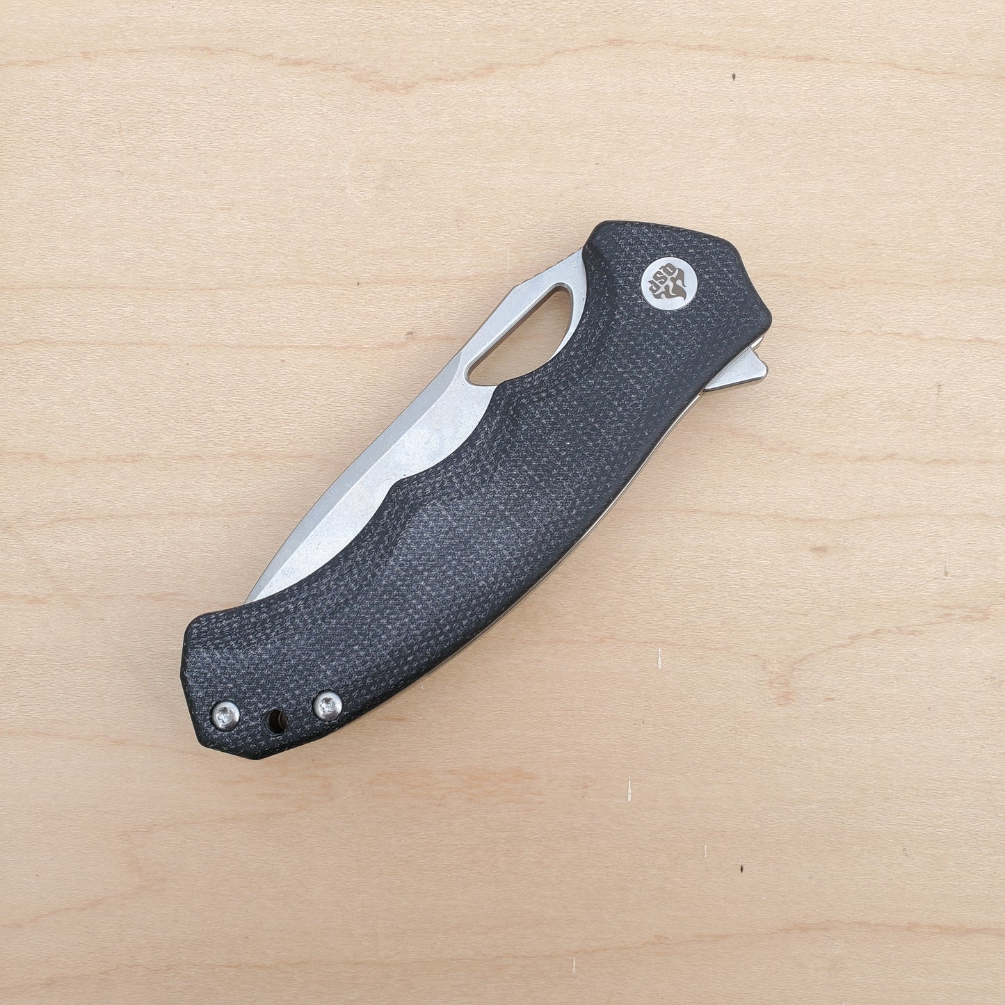 QSP Gorilla Flipper - Black Micarta