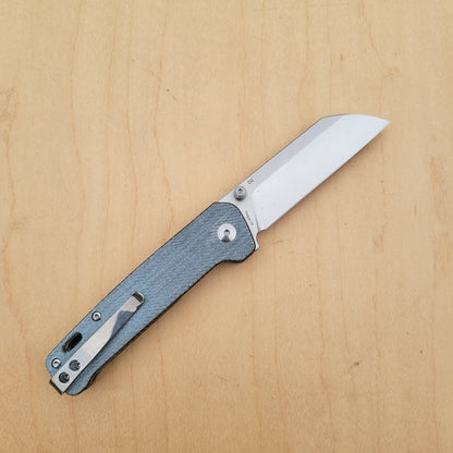 QSP Penguin V2 Denim Micarta Liner Lock