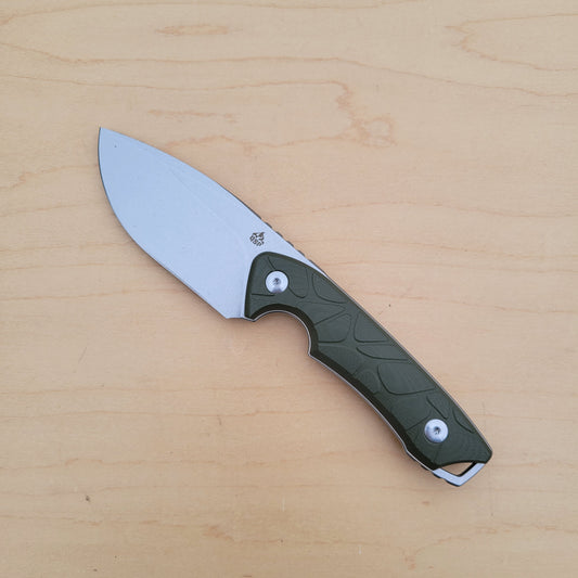QSP Tiny TOT Fixed Blade - OD Green G10