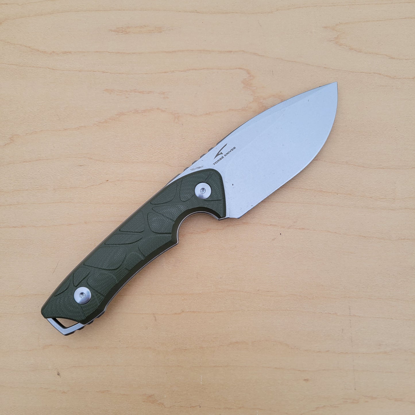 QSP Tiny TOT Fixed Blade - OD Green G10