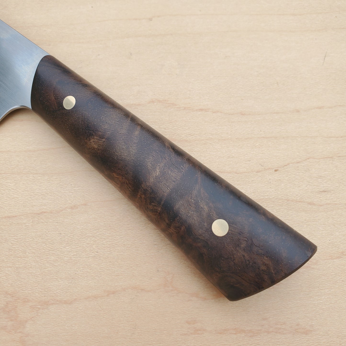 Reed Hammer and Needle 5.5" Petty Carbon - Walnut Burl