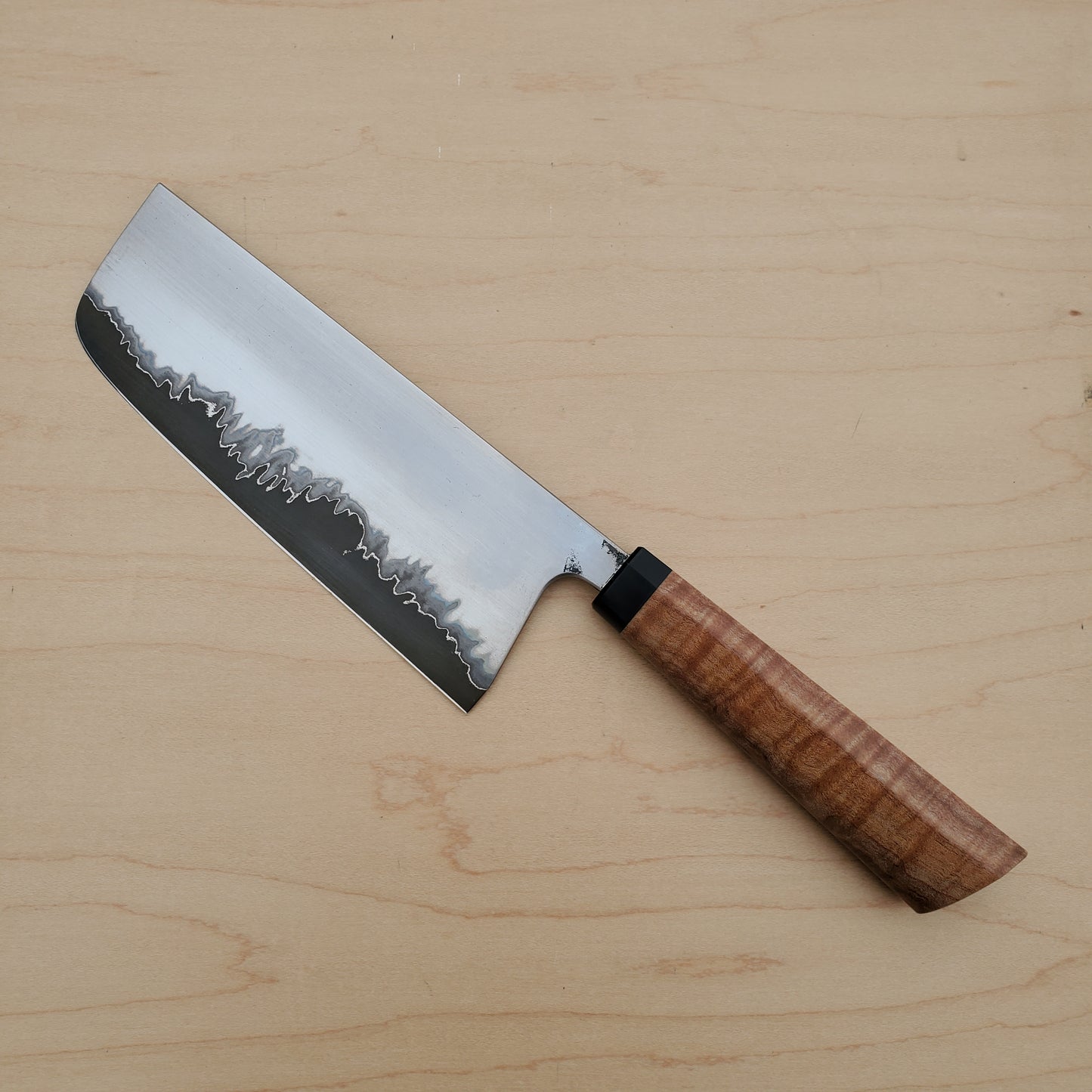 Reed Hammer and Needle 6" Nakiri V-Toku2 - Maple