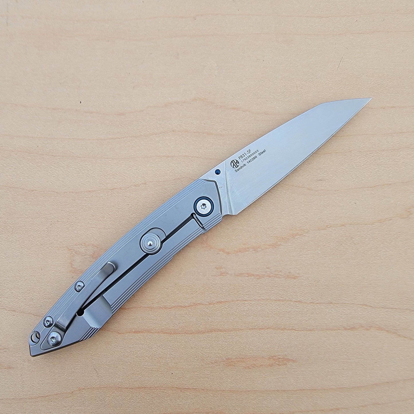 Ruike P831-SF Wharncliffe Framelock Stainless