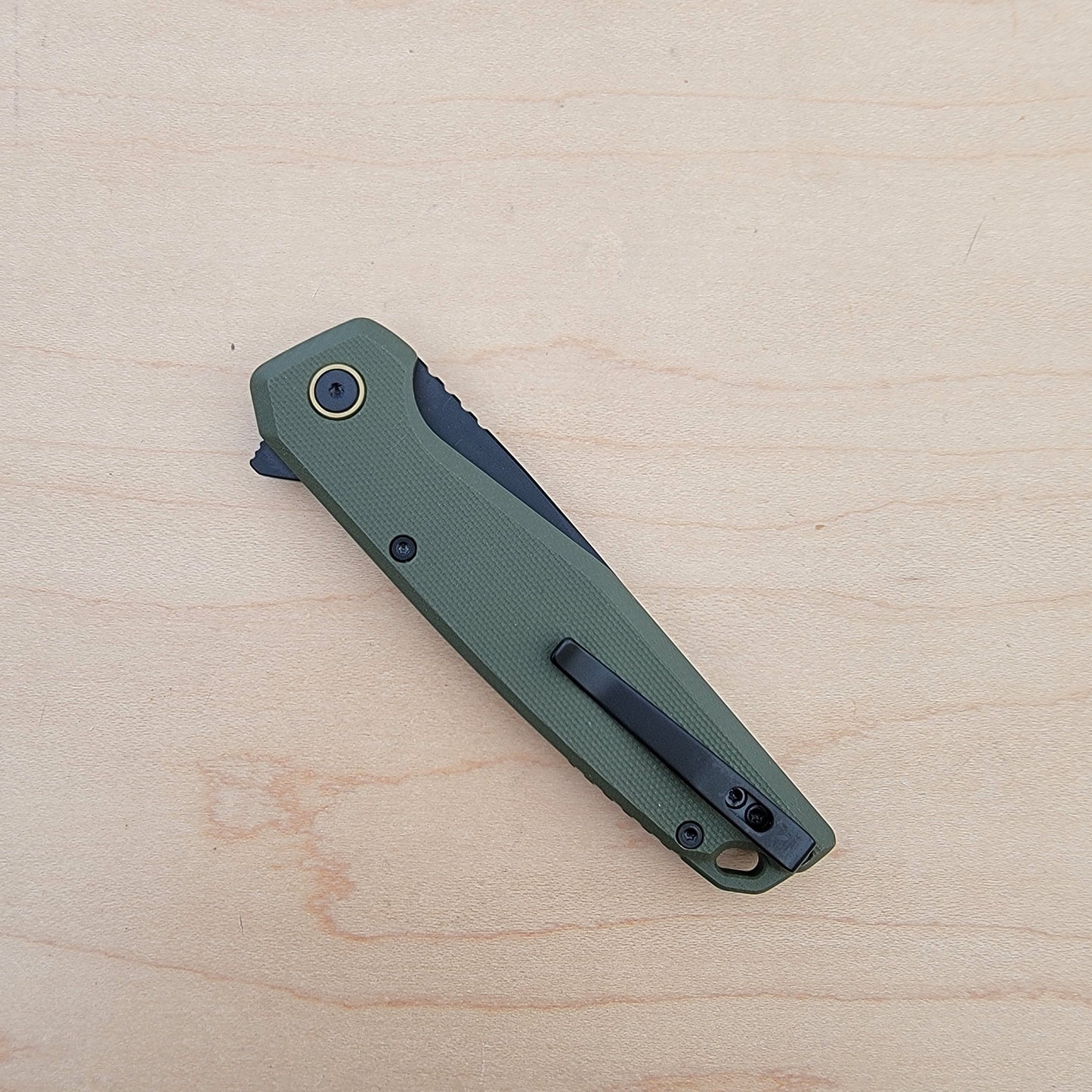 Ruike P873G Button Lock OD Green G10