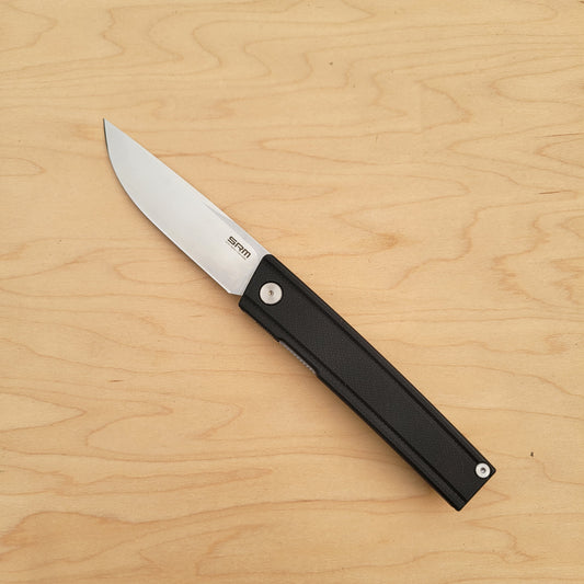 SRM Gent Linerlock Black G10