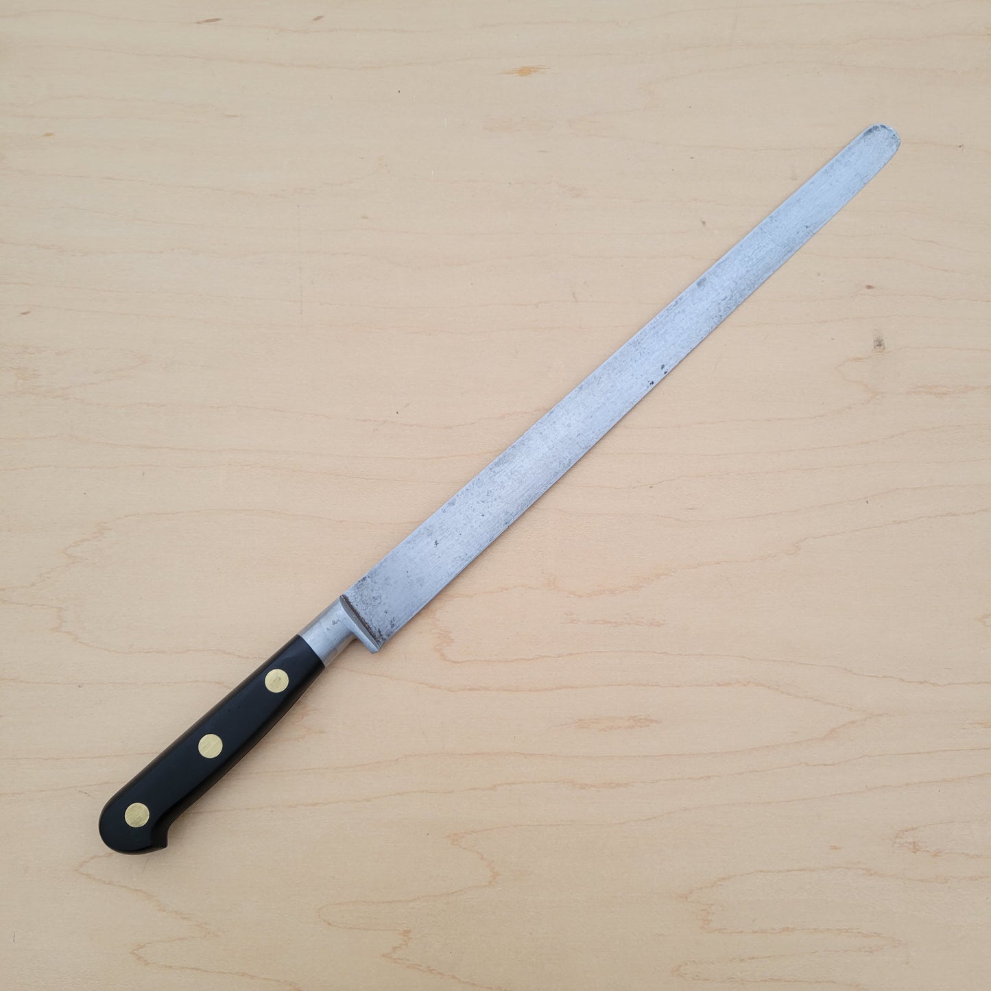 Sabatier 11.75" Flexible Ham Slicer Carbon Steel - Used