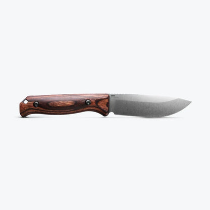 Benchmade 150002 Saddle Mountain Skinner Fixed Blade - Wood