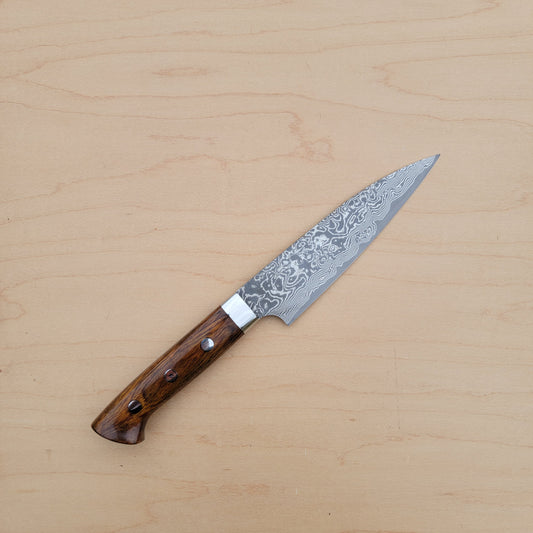 Takeshi Saji SG2 Damascus 130mm Petty Ironwood