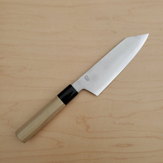 Sakai Kikumori Kikuzuki Gin Kiritsuke Santoku