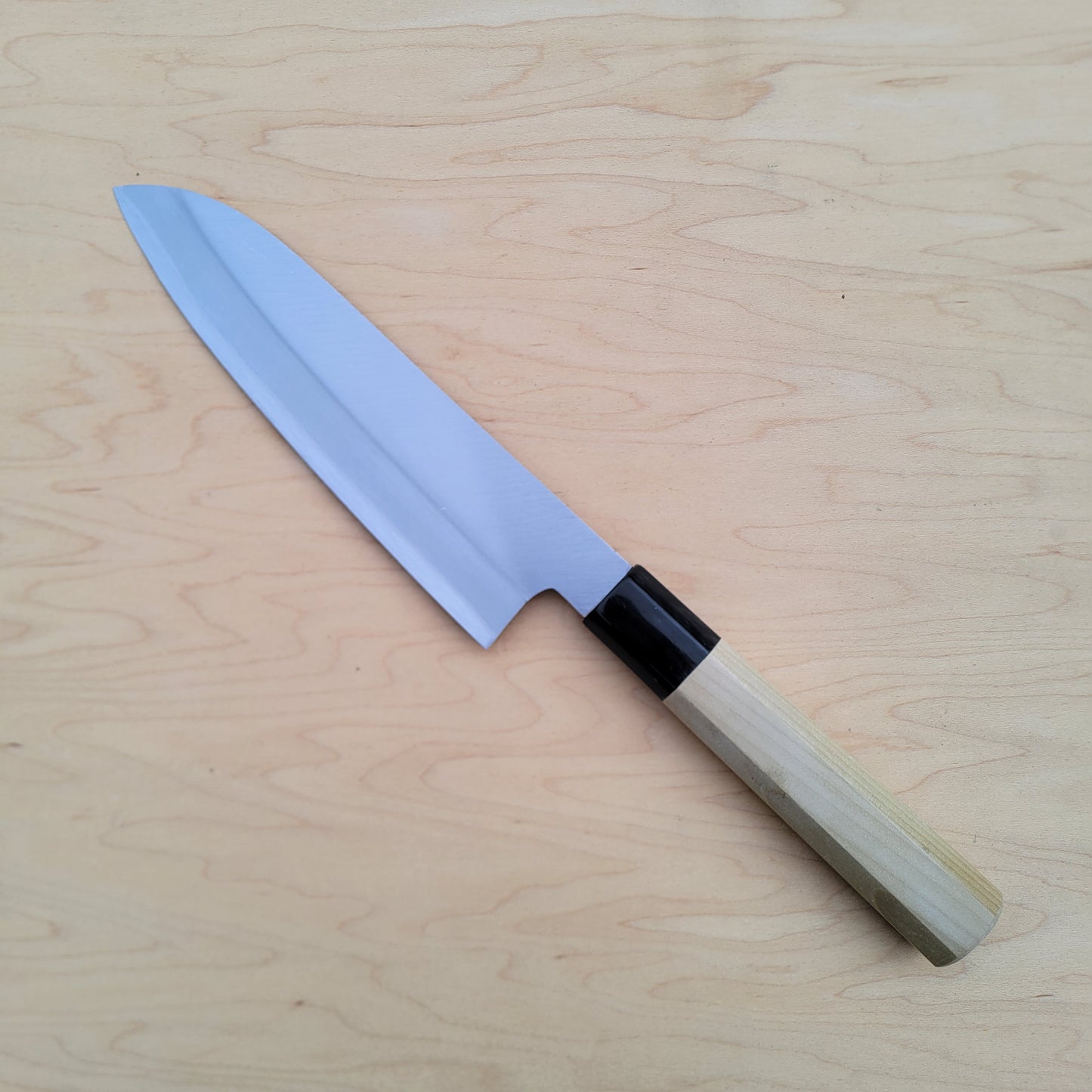 Sakai Kikumori Blue Super Warikomi 180mm Wa-Santoku