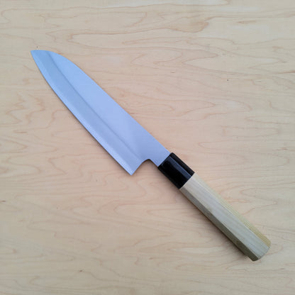 Sakai Kikumori Blue Super Warikomi 180mm Wa-Santoku