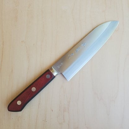 Sakai Kikumori Aogami Super Warikomi 165mm Santoku