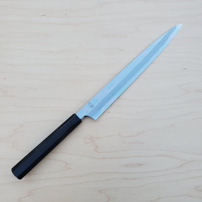 Sakai Kikumori Choyo Yanagi 270mm Shirogami - Ebony