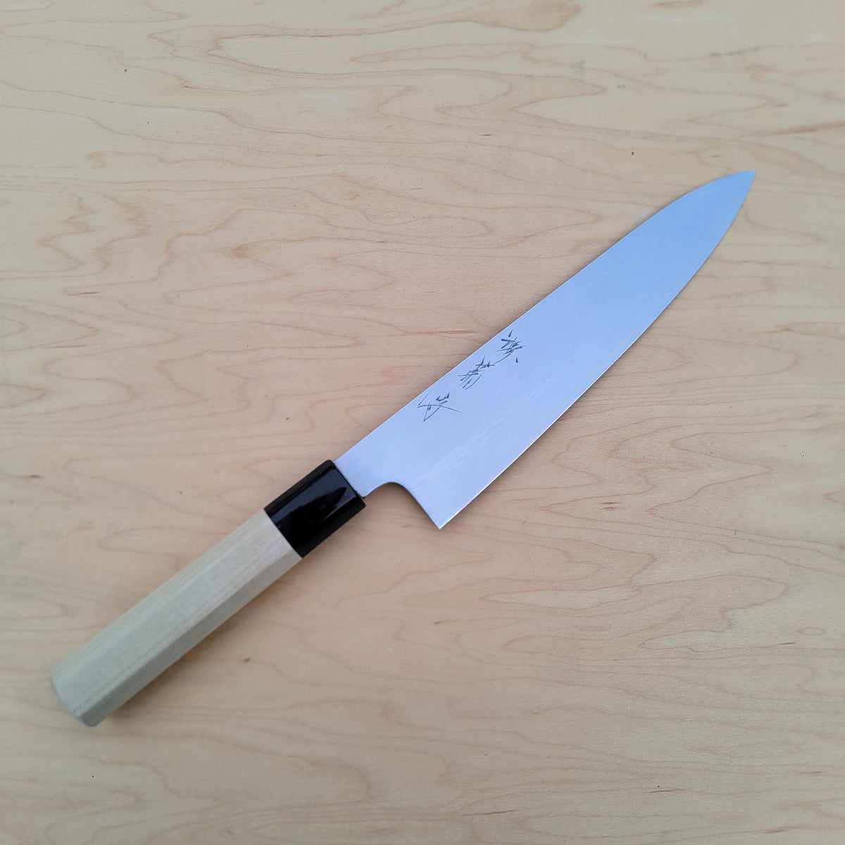 Sakai Kikumori Gokujyo 210mm Gyuto - Shirogami