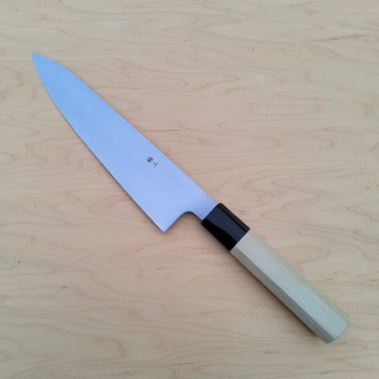 Sakai Kikumori Gokujyo 210mm Gyuto - Shirogami
