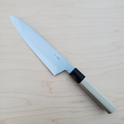 Sakai Kikumori Kikuzuki Gin 210mm Gyuto