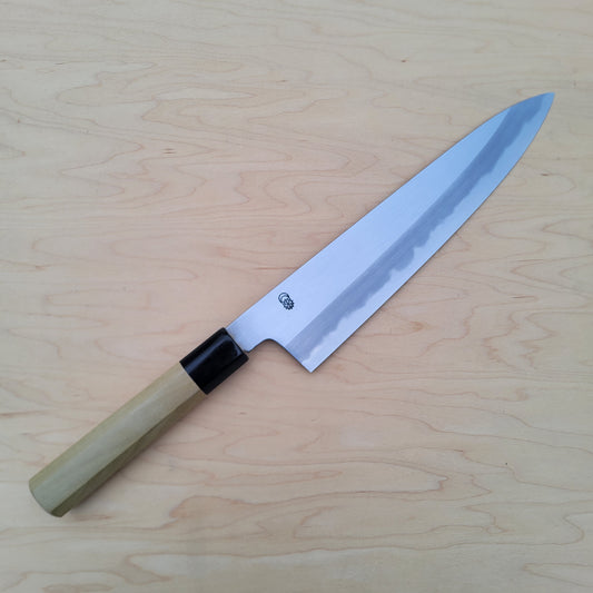 Sakai Kikumori Kikuzuki Kasumi 240mm Gyuto
