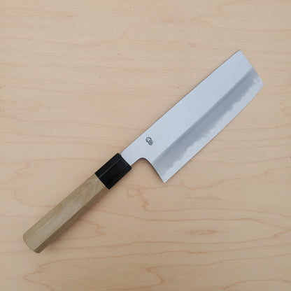 Sakai Kikumori Kikuzuki Kasumi 180mm Nakiri