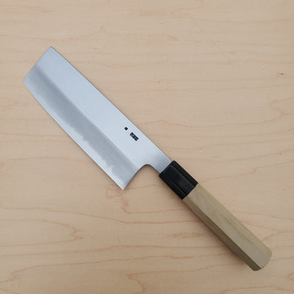 Sakai Kikumori Kikuzuki Kasumi 180mm Nakiri