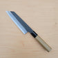 Sakai Kikumori Kikuzuki Kuro 180mm Kiritsuke Santoku