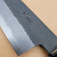 Sakai Kikumori Kikuzuki Kuro 180mm Kiritsuke Santoku