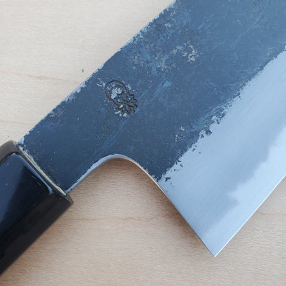 Sakai Kikumori Kikuzuki Kuro 180mm Nakiri