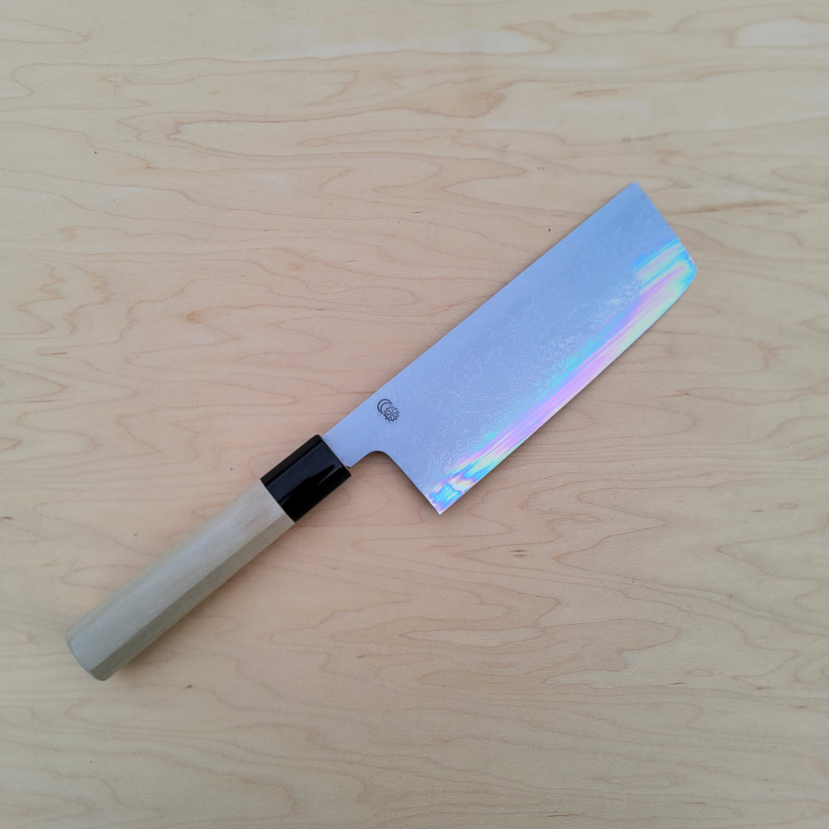 Sakai Kikumori Kikuzuki Uzu 180mm Nakiri