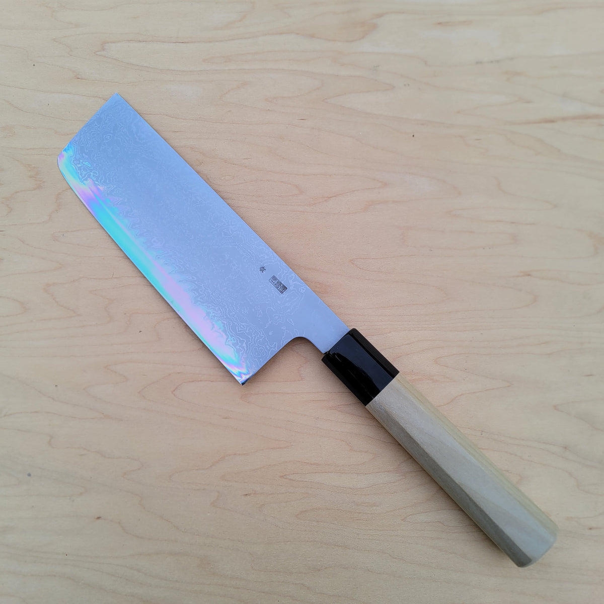 Sakai Kikumori Kikuzuki Uzu 180mm Nakiri
