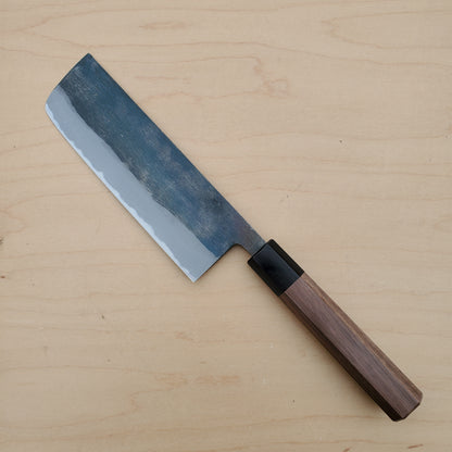 Sakai Kikumori MB Yasurime Kurouchi 165mm Nakiri