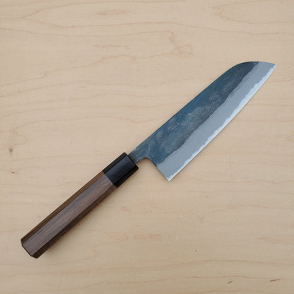 Sakai Kikumori MB Yasurime Kurouchi 170mm Santoku