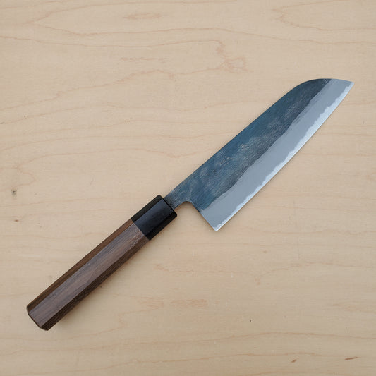 Sakai Kikumori MB Yasurime Kurouchi 170mm Santoku