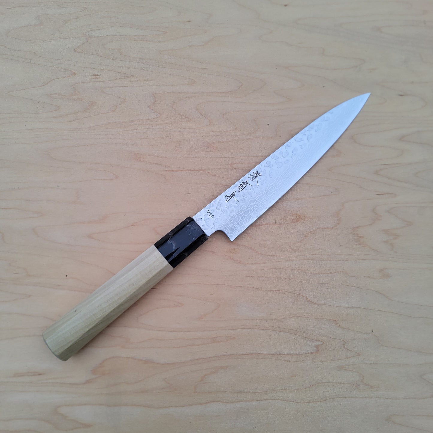 Sakai Kikumori MV10 150mm Petty - Tsuchime Damascus