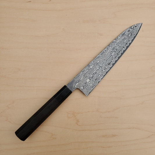 Sakai Kikumori x Nakagawa SPG STRIX Damascus 210mm Gyuto