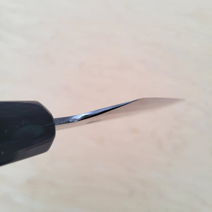 Sakai Kikumori x Nakagawa 180mm Kiritsuke Santoku - Stainless Clad Shirogami #1