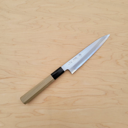 Sakai Kikumori x Nakagawa 150mm Petty - Stainless Clad Shirogami #1
