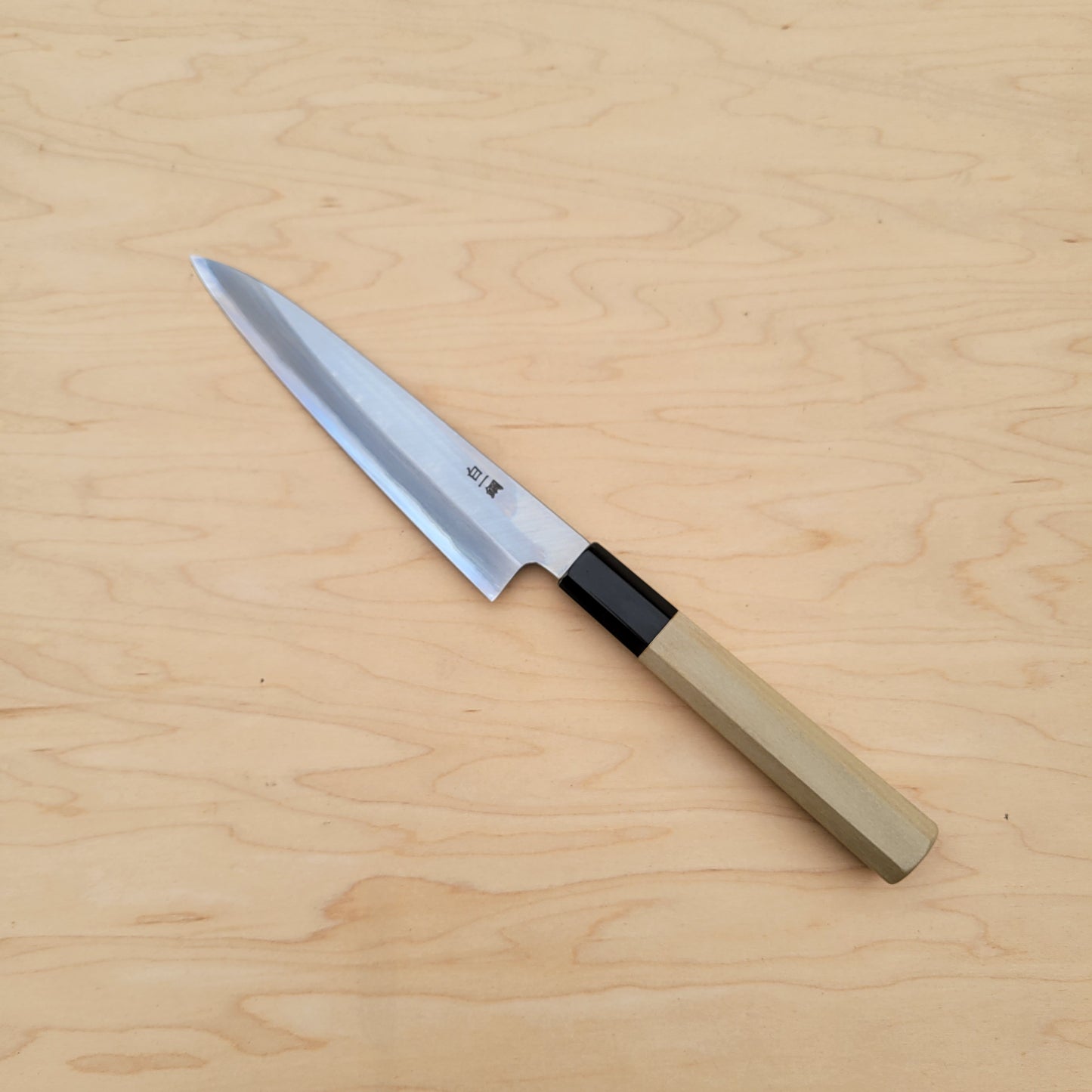 Sakai Kikumori x Nakagawa 150mm Petty - Stainless Clad Shirogami #1