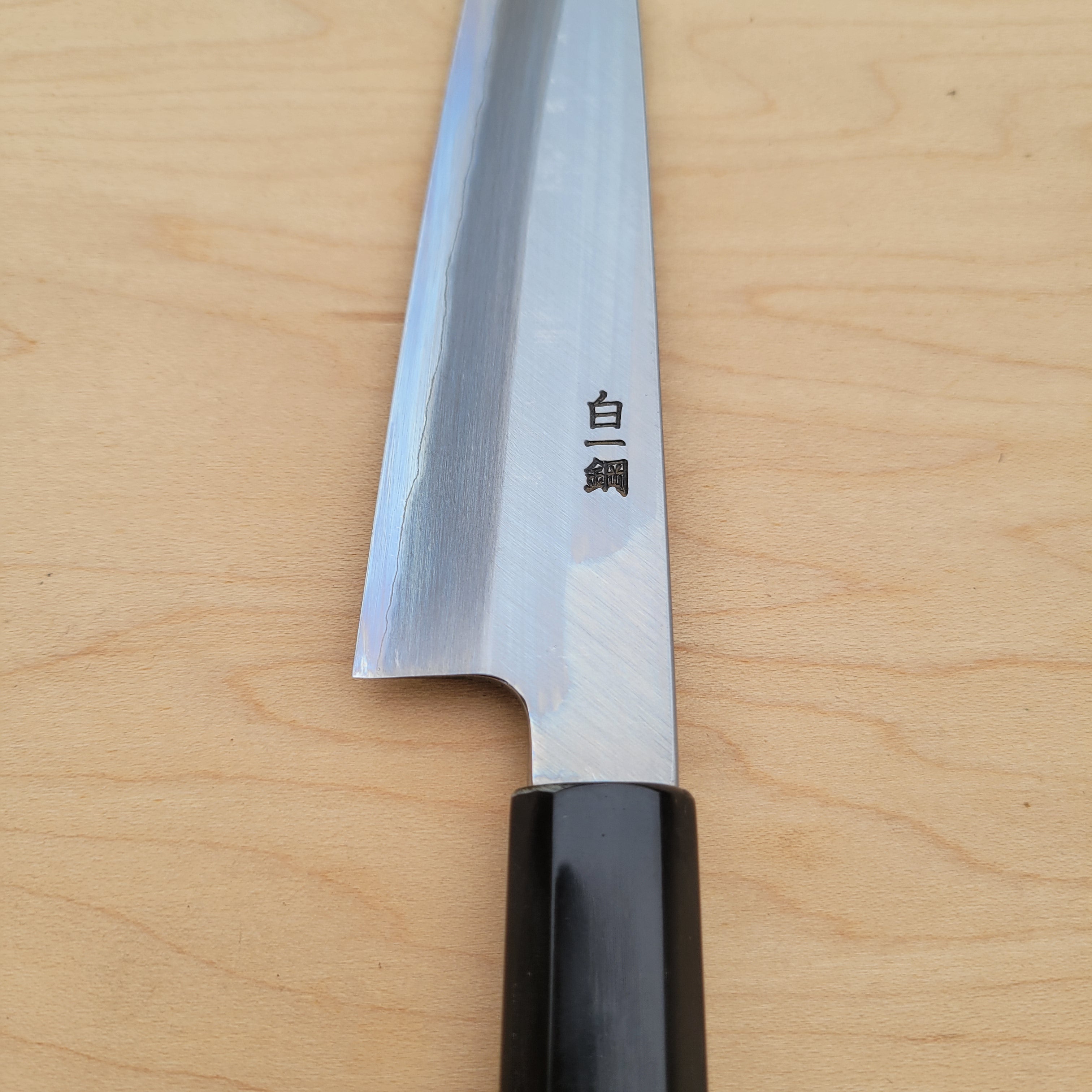 Sakai Kikumori x Nakagawa 150mm Petty - Stainless Clad Shirogami