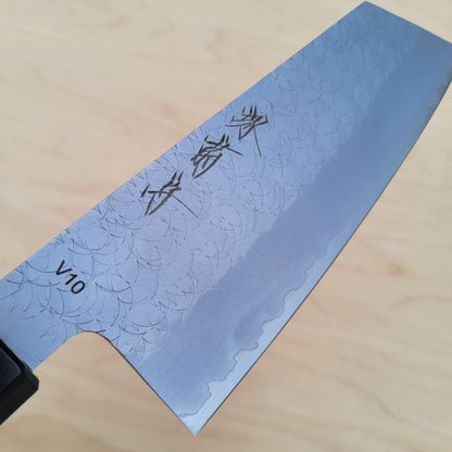 Sakai Kikumori VG10 Tsuchime 140mm Bunka - Walnut