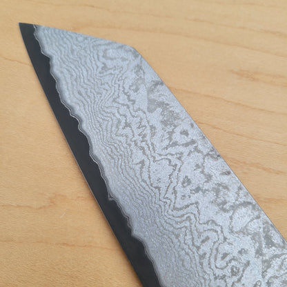 Sakai Kikumori Yogiri 225mm Kiritsuke Gyuto - Aogami Super Damascus