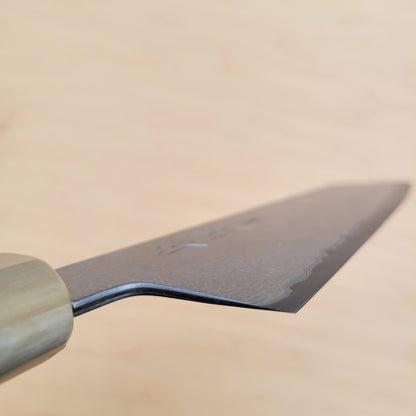 Sakai Kikumori Yogiri 225mm Kiritsuke Gyuto - Aogami Super Damascus