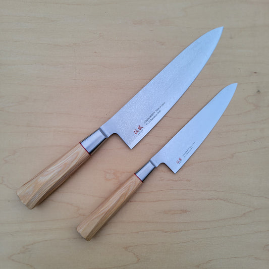 Senzo 'Twisted' Damascus Set of 2