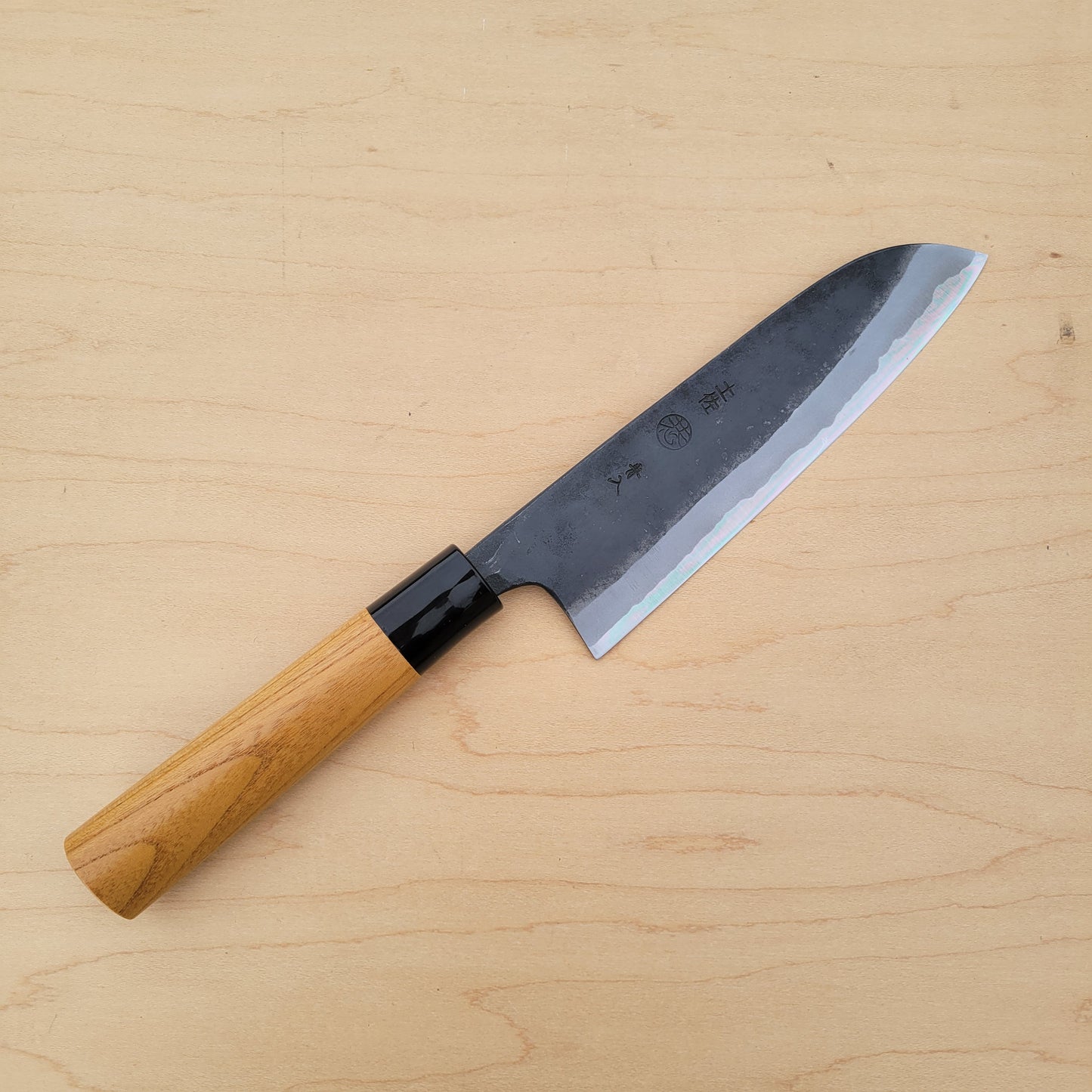 Kyohei Shindo Aogami 165mm Santoku Kurochi