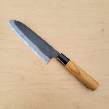 Kyohei Shindo Aogami 165mm Santoku Kurochi