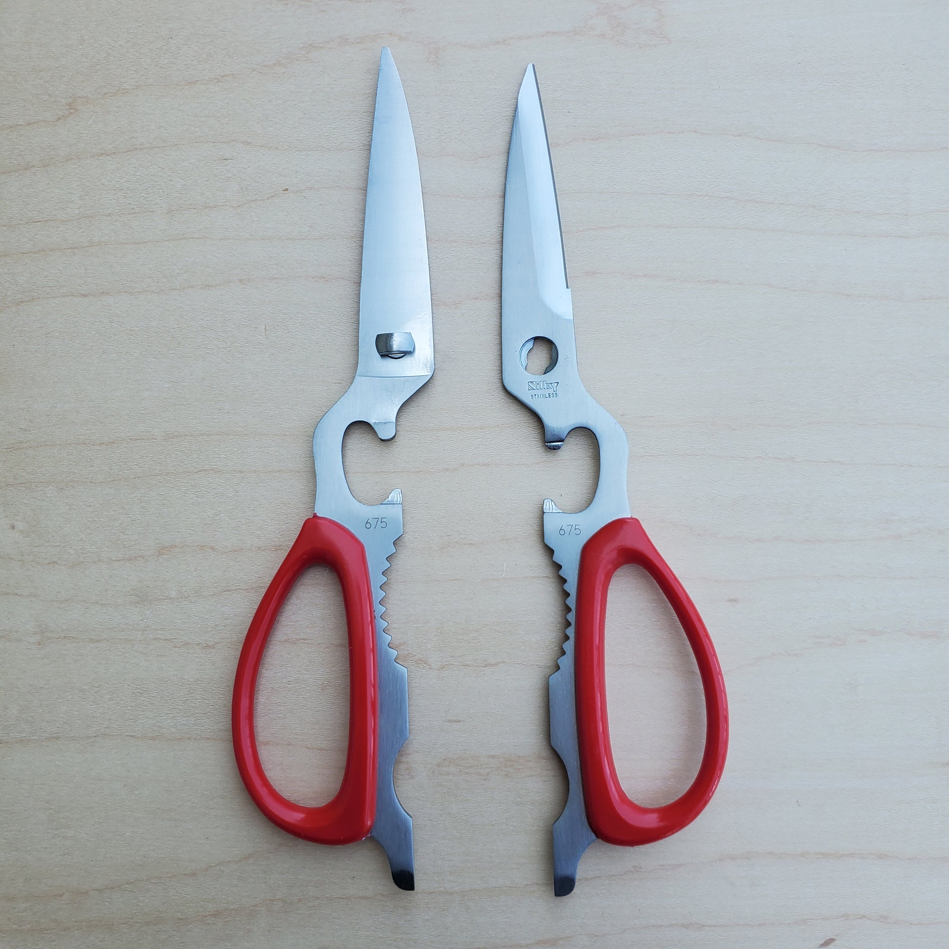 Marusho SILKY Stainless Steel Take-Apart Kitchen Scissors