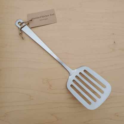 Slotted Turner Spatula - Stainless Steel - Tsubame-Sanjo