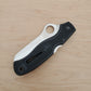 Spyderco Atlantic Salt Lockback - Black H2 C89SBK