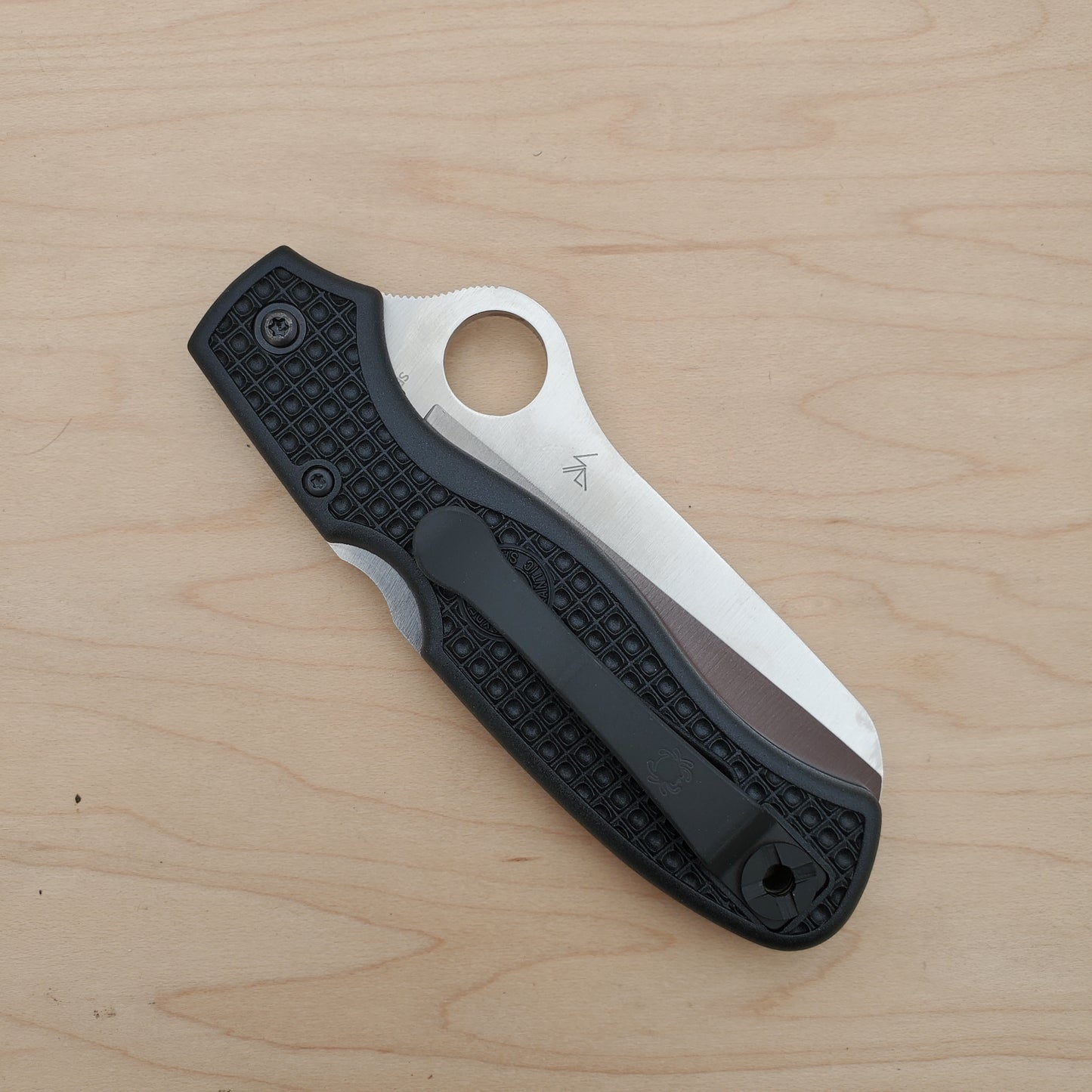 Spyderco Atlantic Salt Lockback - Black H2 C89SBK